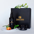 the selfcare box organic spa gift set